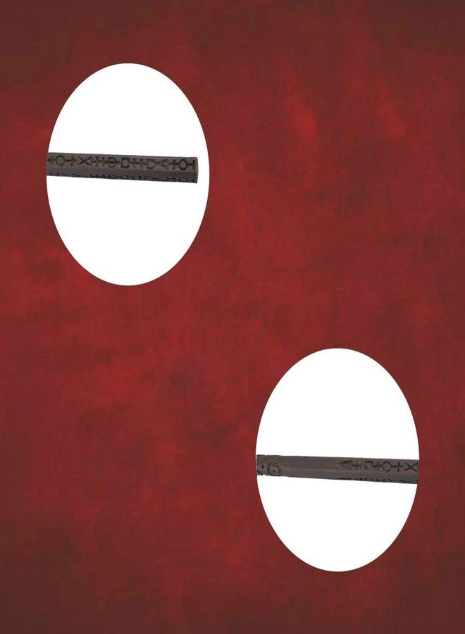 سايج سكوير عصا سحرية سوداء كلاسيكية عادية من سيج سكوير مصنوعة يدويًا، عصا سحرية قابلة للتحصيل، إكسسوار تنكري (طولها 40 سم) - Image 5